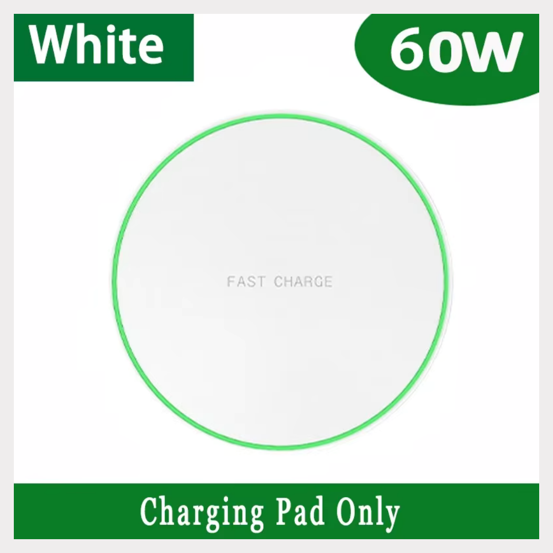 Fast Wireless Charger 15W – Slim Type-C Pad for iPhone & Samsung | Quick Charge QC 3.0
