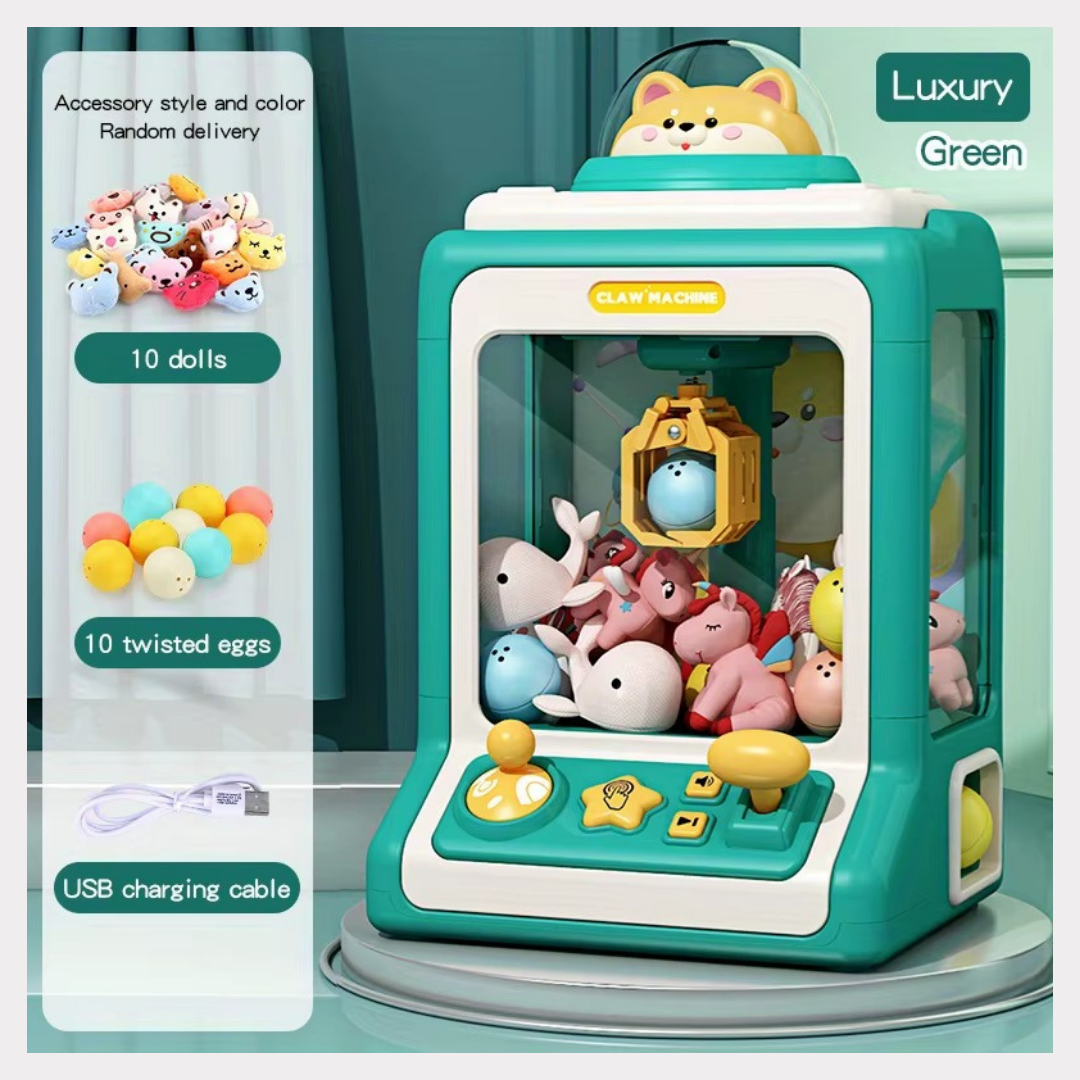 Mini Claw Machine - Toy Egg Twisting Machine for Kids, Birthday Gift