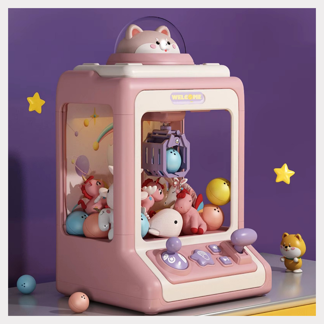 Mini Claw Machine - Toy Egg Twisting Machine for Kids, Birthday Gift