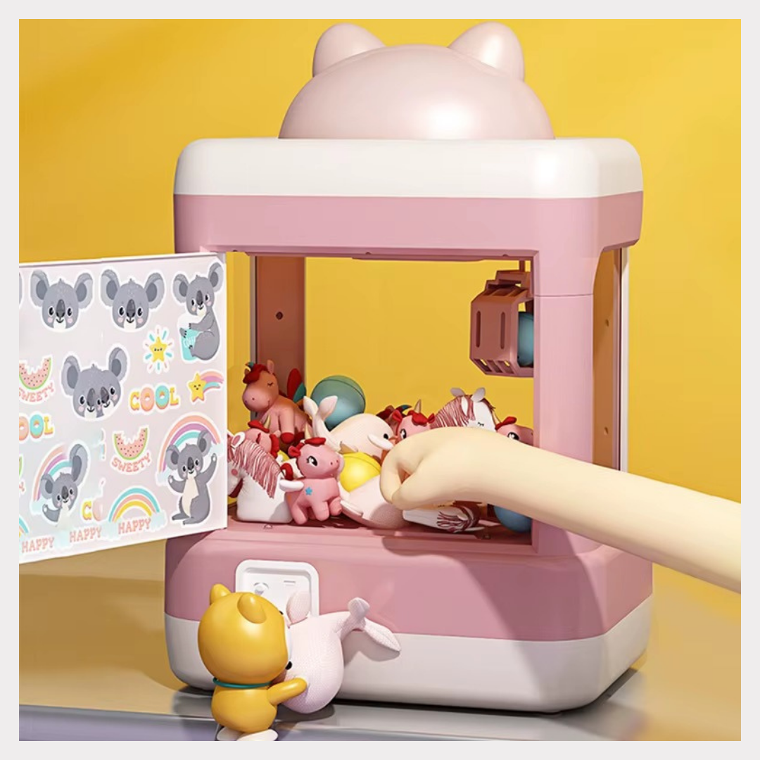Mini Claw Machine - Toy Egg Twisting Machine for Kids, Birthday Gift