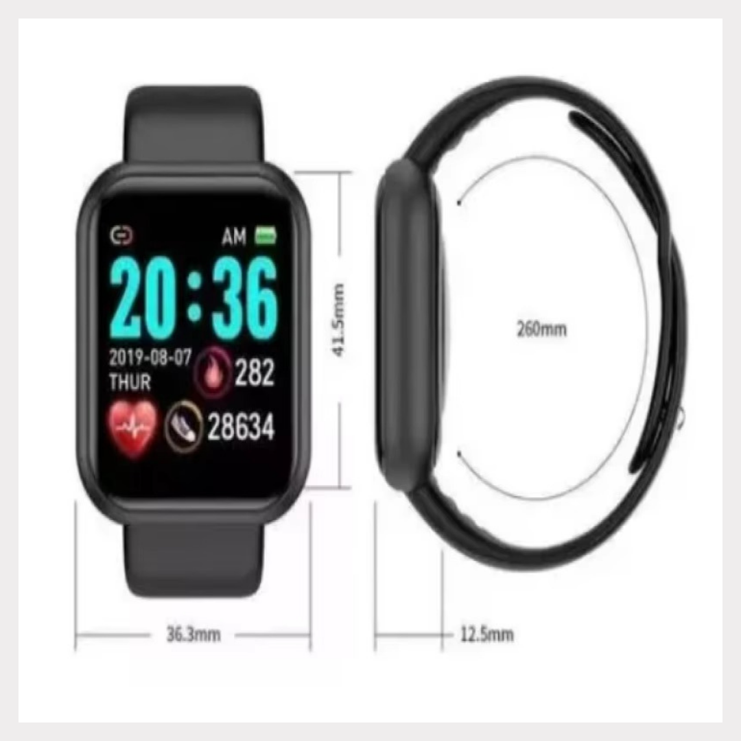 Relógio Smartwatch Android Ios Inteligente D20 Bluetooth