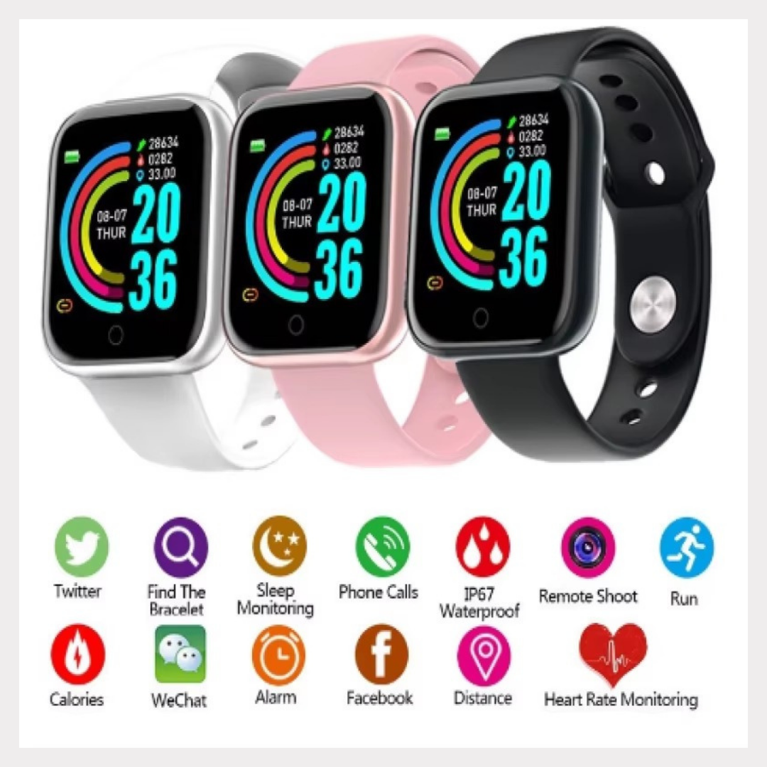 Relógio Smartwatch Android Ios Inteligente D20 Bluetooth